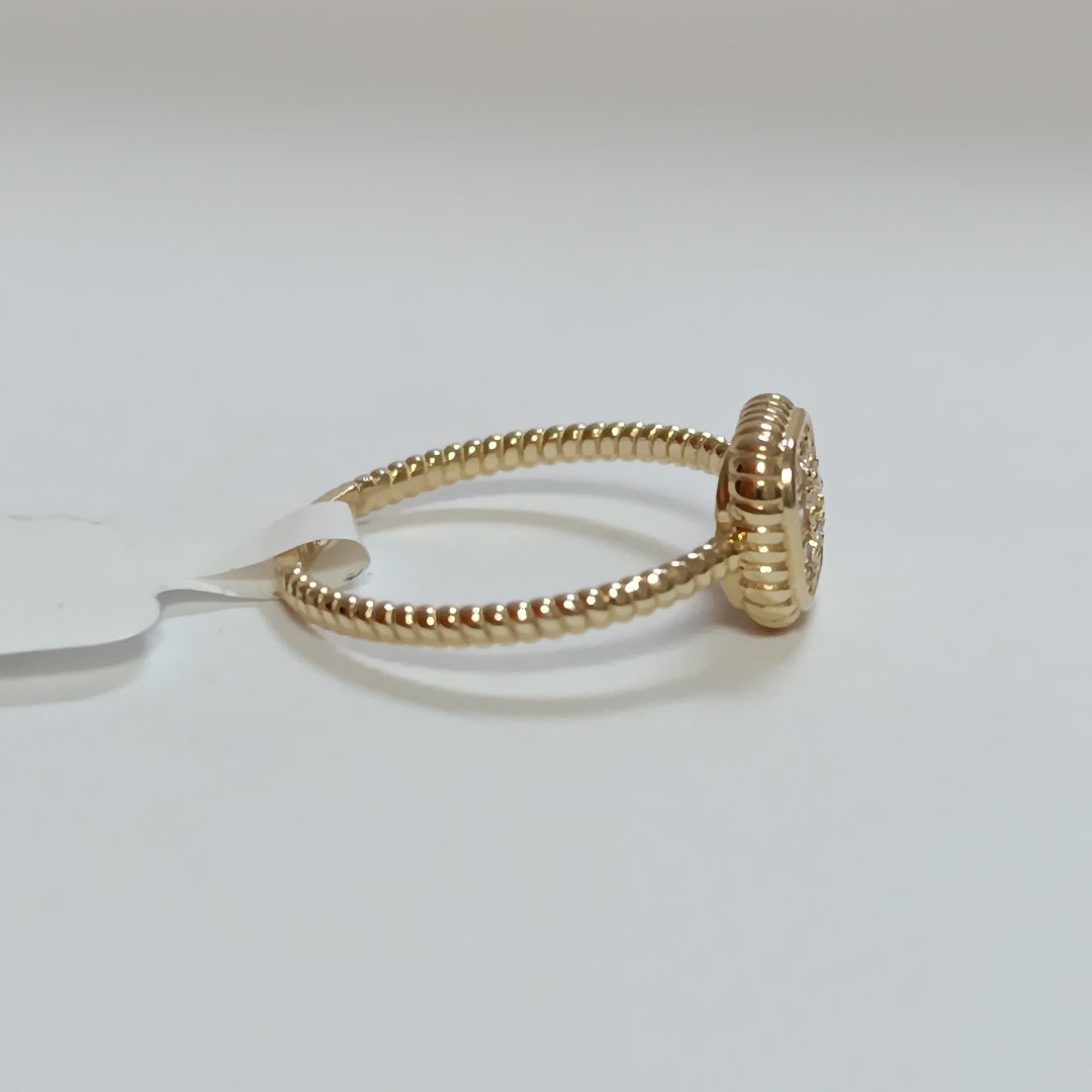 ANILLOS DAMA ORO 14K 2 (NUEVO)