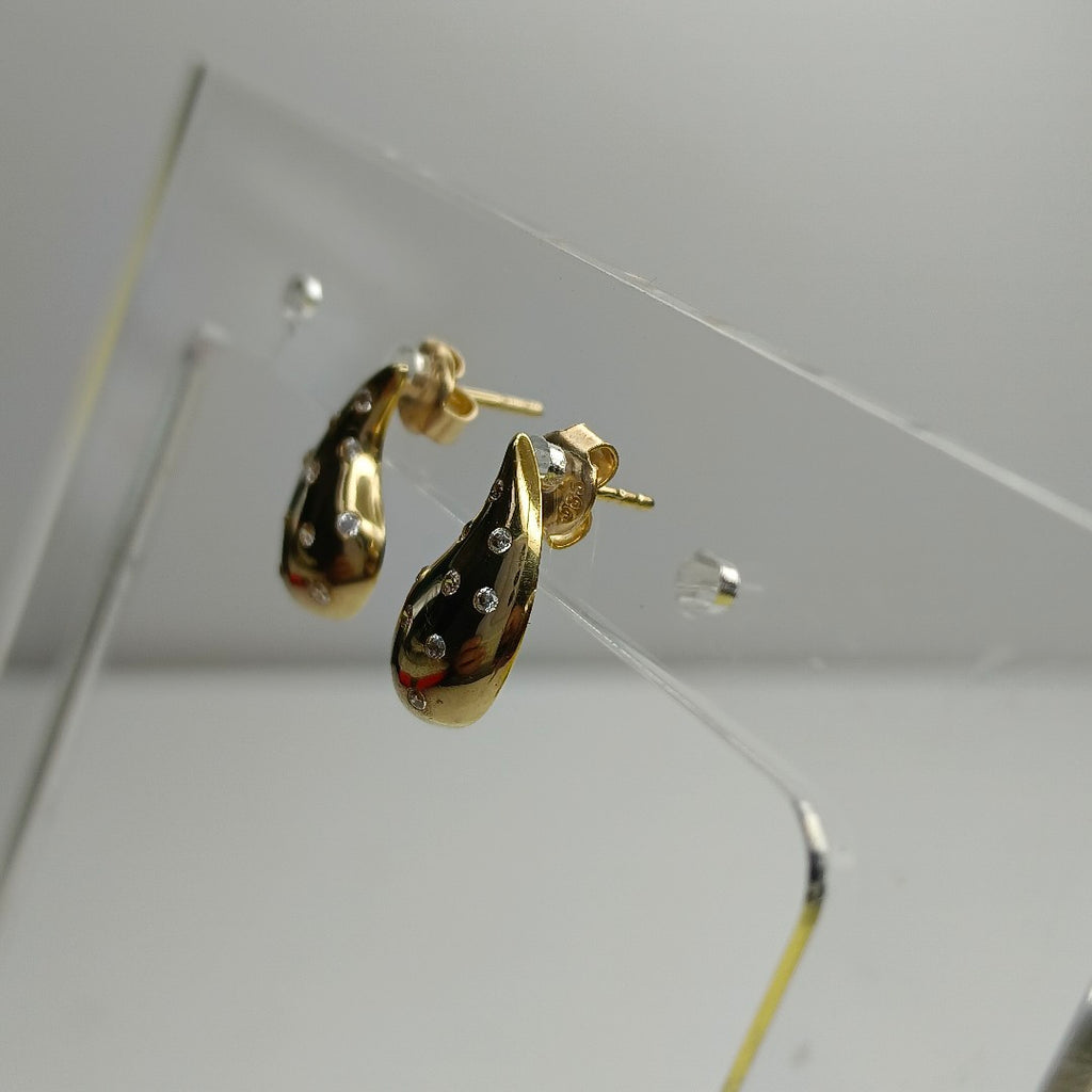 BROQUELES ORO 14K 2 (NUEVO)