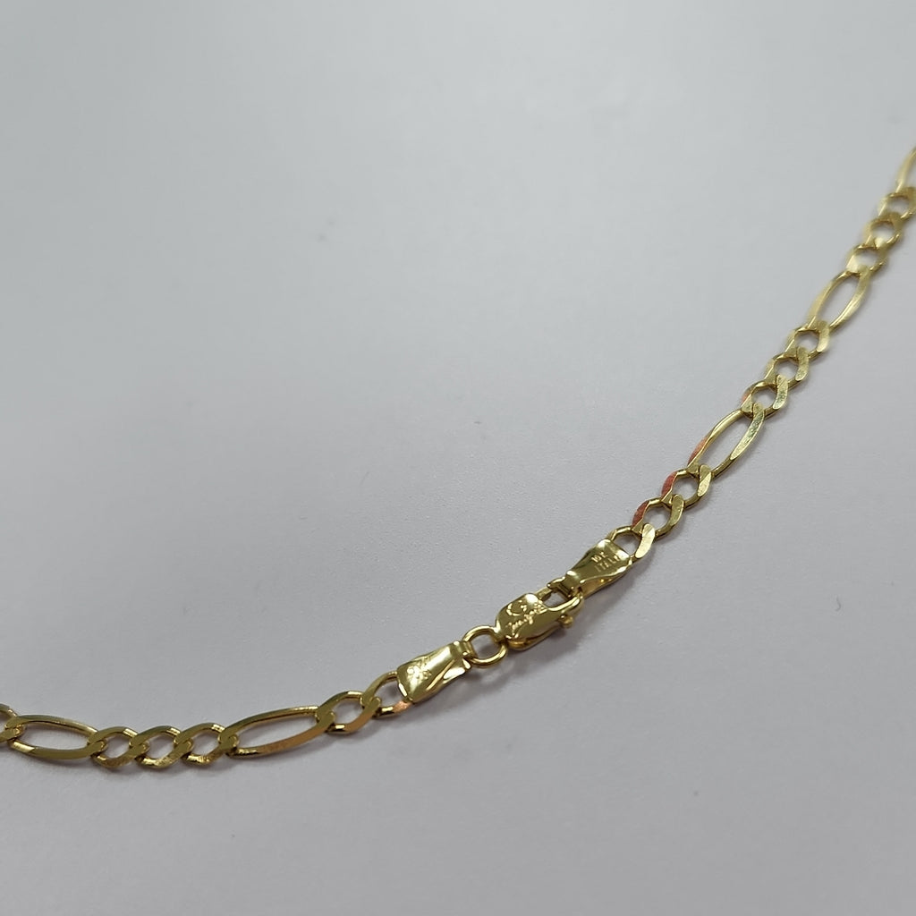 CADENAS CARTIER 3 1 AMARILLA ORO 10K 7 (NUEVO)