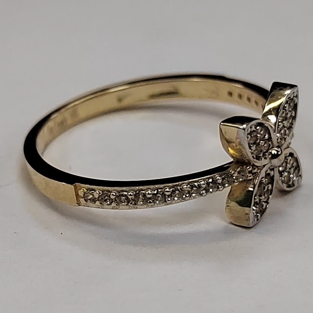 ANILLOS DAMA ORO 14K 2 (NUEVO)