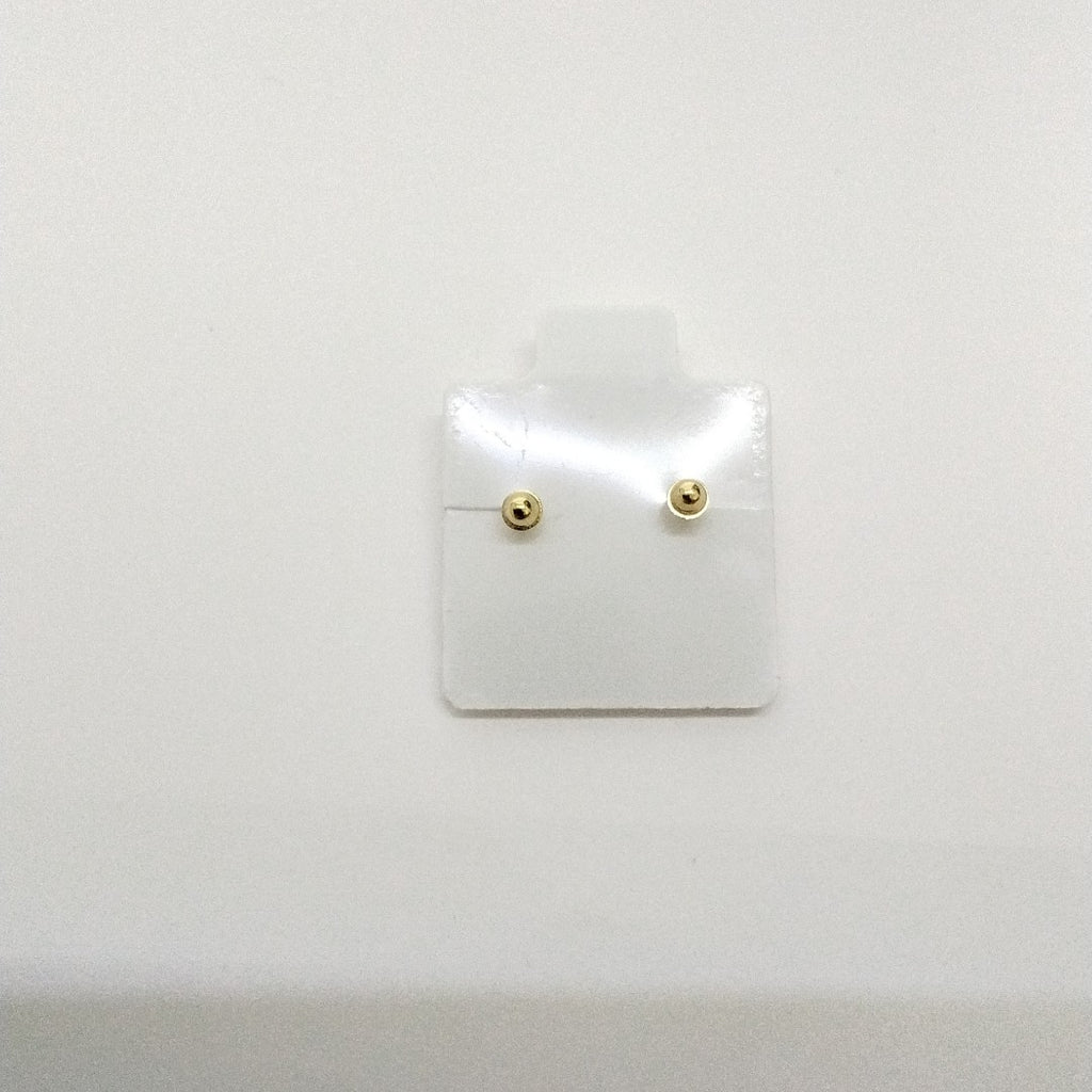 BROQUELES ORO 14K 1 (NUEVO)