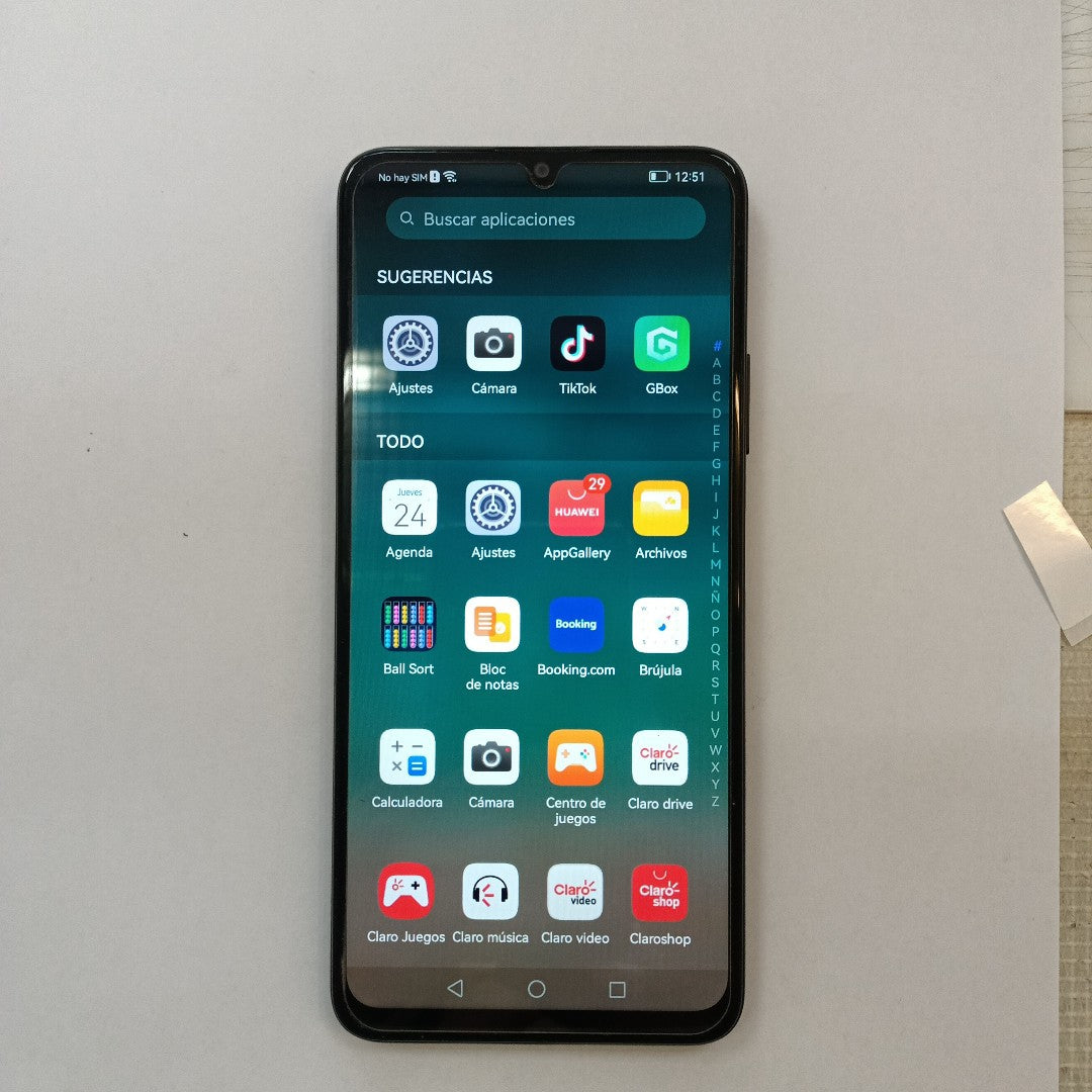 CELULAR HUAWEI NOVA Y70 MGA-LX3 128 GB 4 GB RAM (SEMINUEVO)