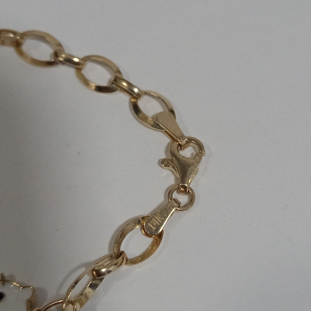 PULSERAS DAMA ORO 14K 4.8 (NUEVO)