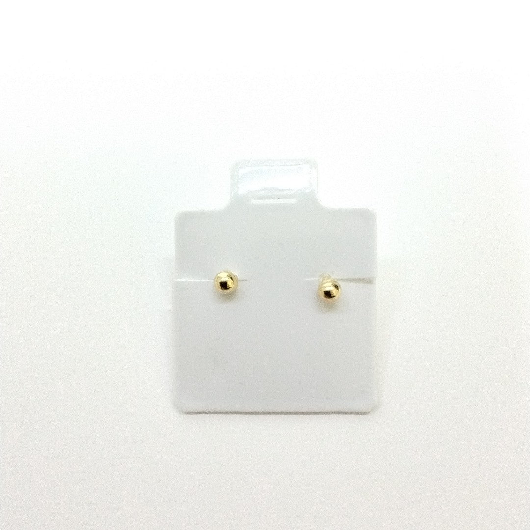 BROQUELES ORO 14K 1 (NUEVO)