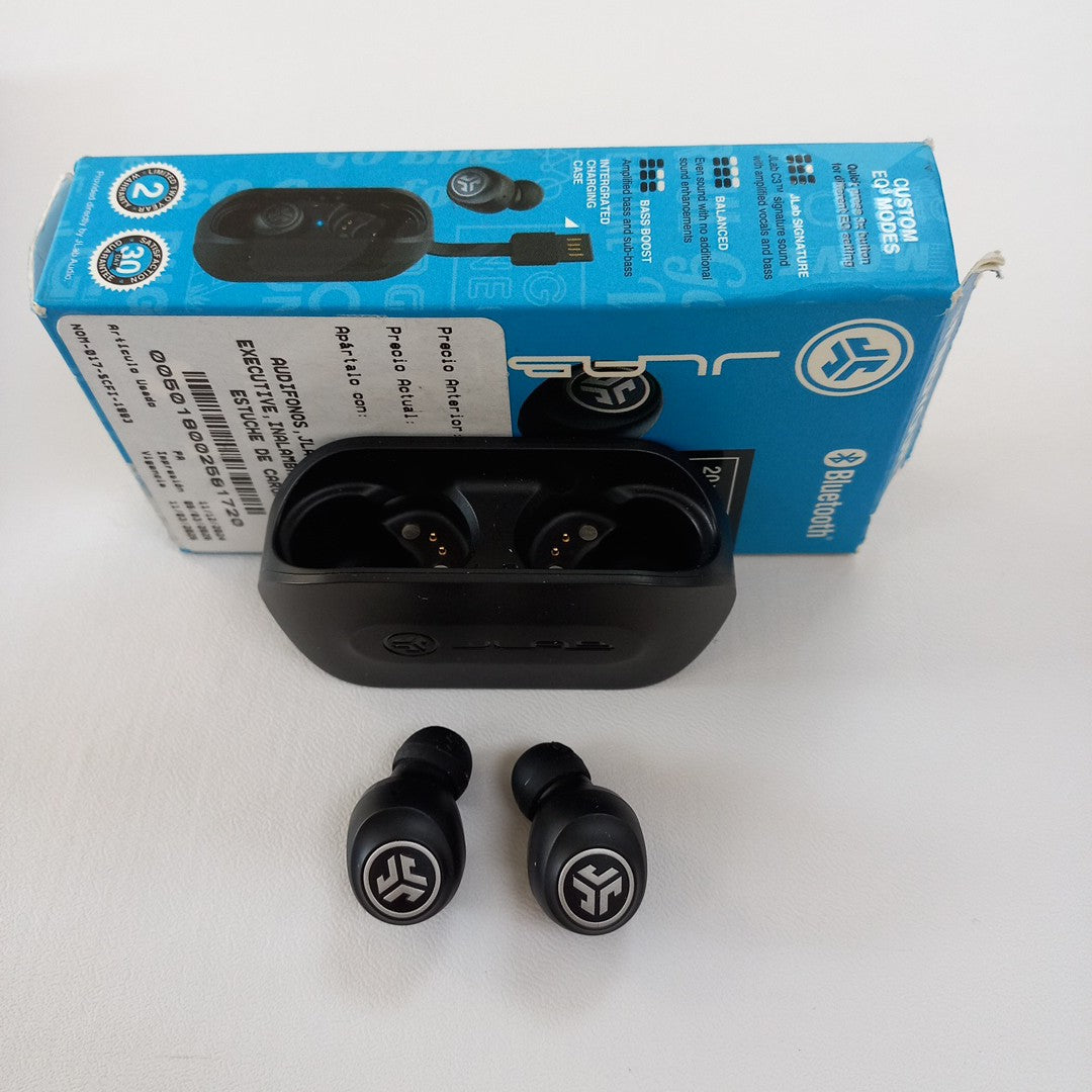 AUDIFONOS JLAB JBUDS AIR EXECUTIVE INALAMBRICO IN EAR (SEMINUEVO)