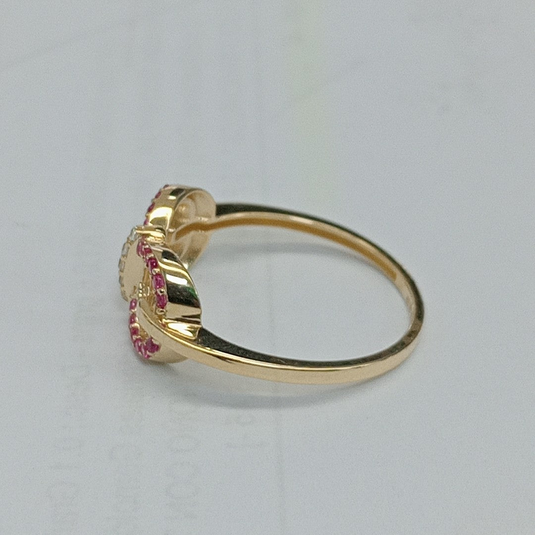 ANILLOS DAMA ORO 14K 1.5 (NUEVO)