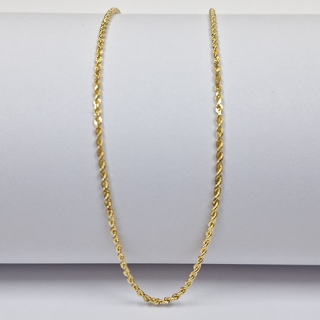 CADENAS TORSAL ORO 14K 7.6 (NUEVO)