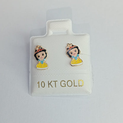 BROQUELES ORO 10K 1 (NUEVO)