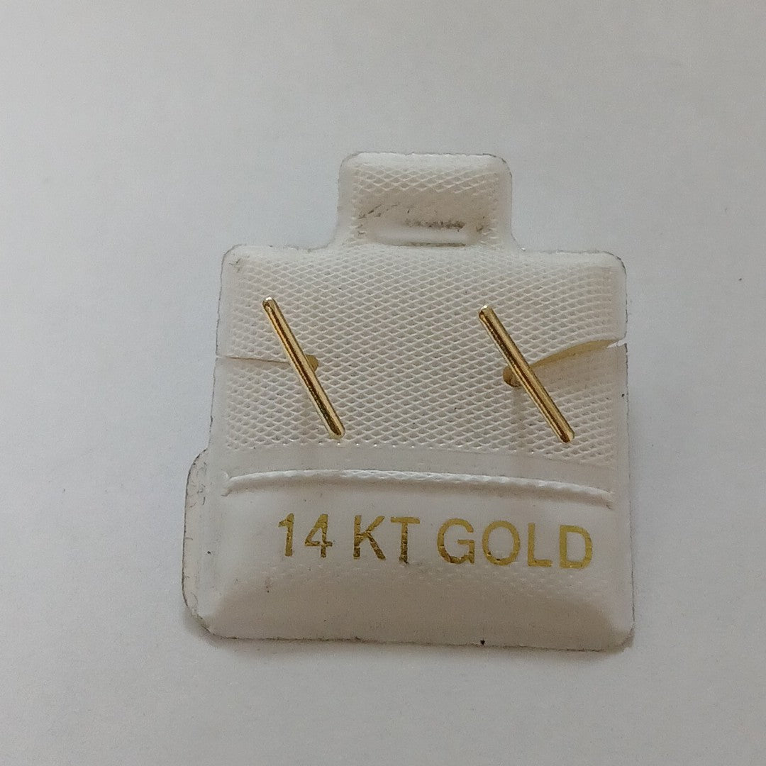BROQUELES ORO 14K 1 (NUEVO)