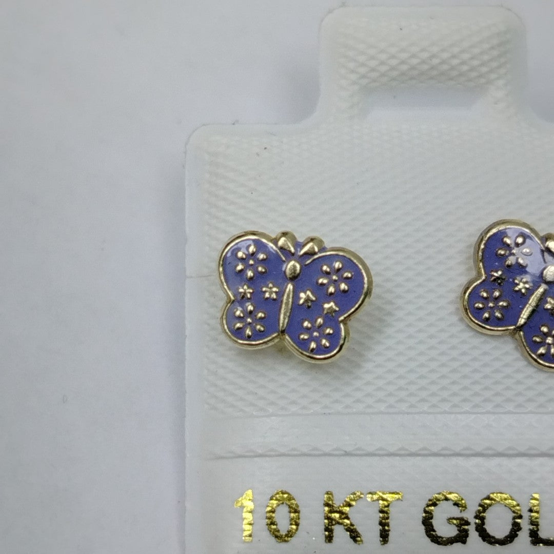 BROQUELES ORO 10K 1 (NUEVO)