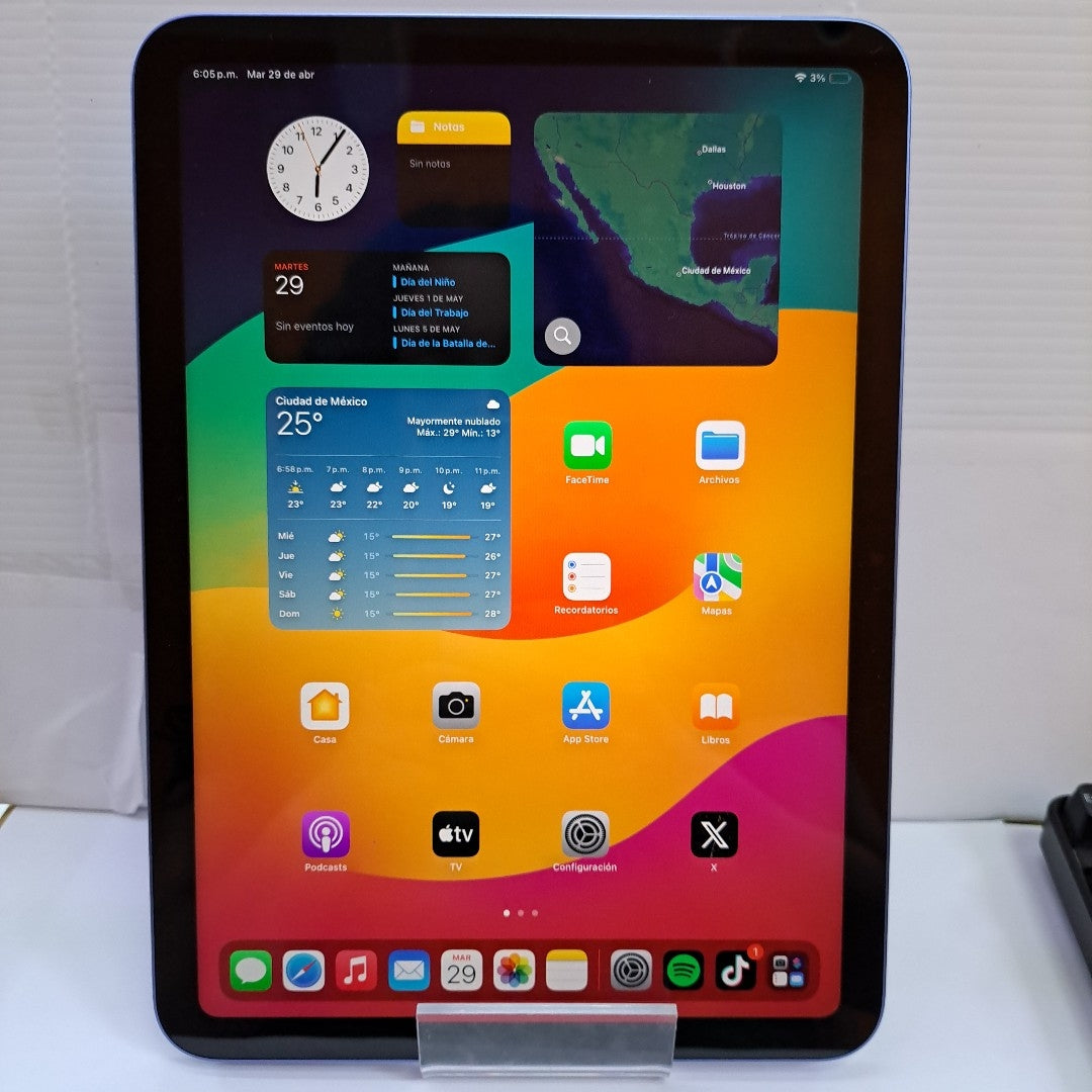 TABLETA APPLE IPAD 10 A2696 64 GB 4 GB RAM (SEMINUEVO)