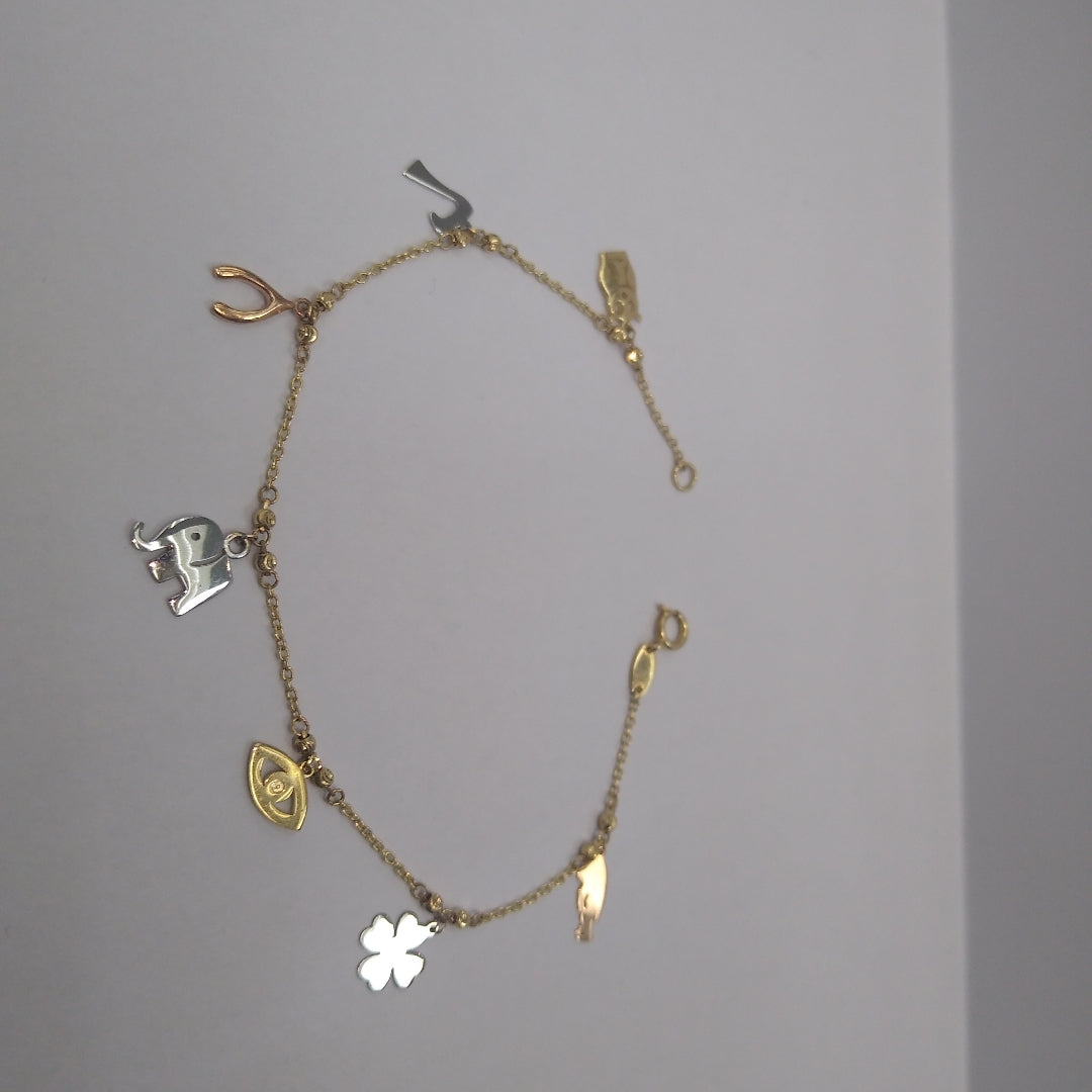 PULSERAS DAMA ORO 14K 2.7 (NUEVO)