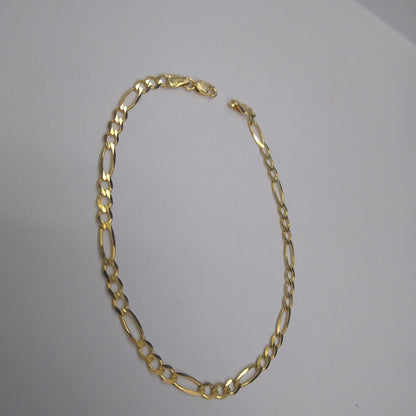 PULSERAS CABALLERO CARTIER 3*1 AMARILLA ORO 14K 3.1 (NUEVO)