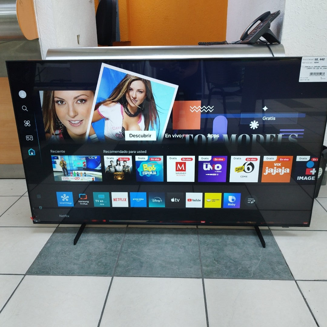 PANTALLA SAMSUNG UN55DU7000F (2024) 55&quot; LED 4K (SEMINUEVO)