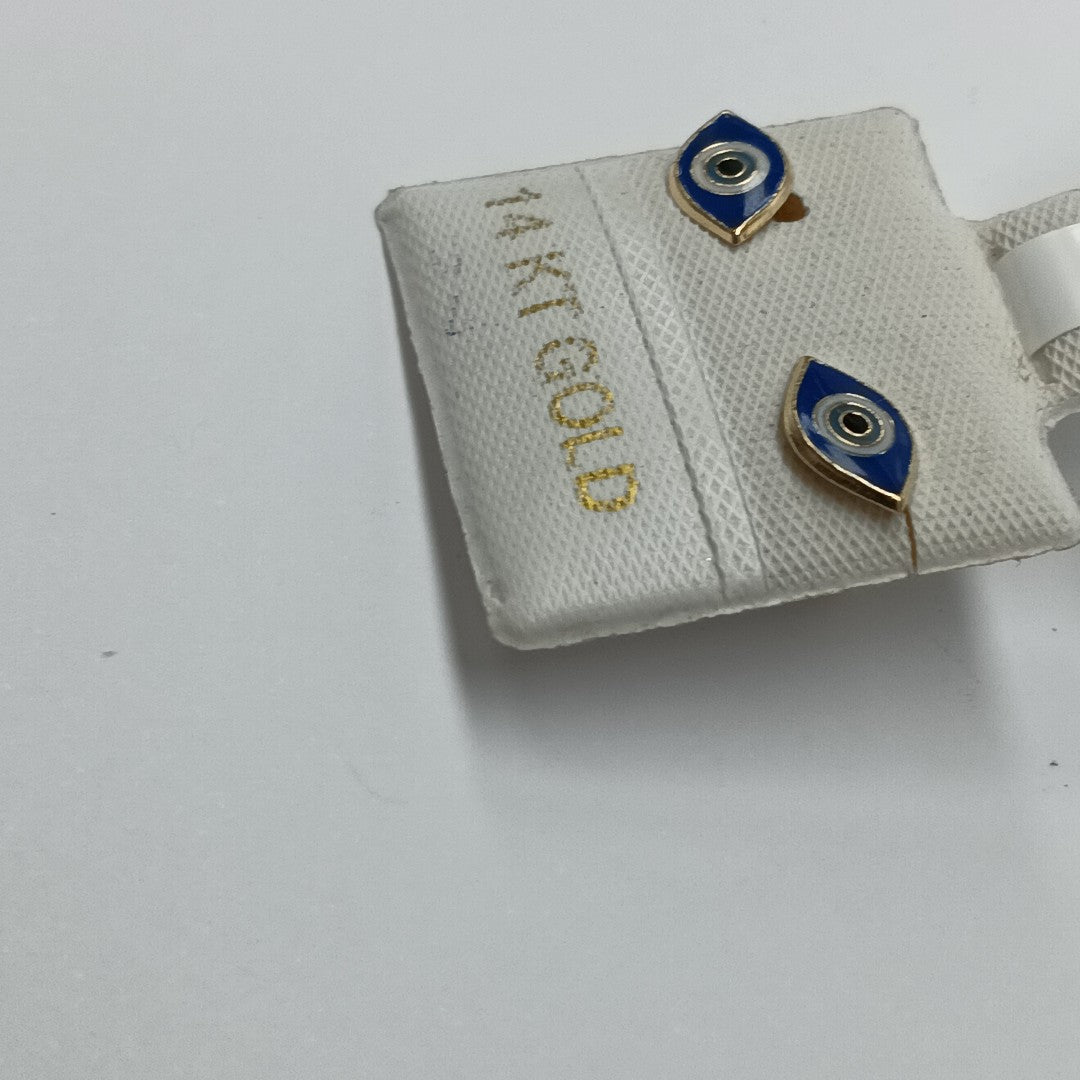 BROQUELES ORO 14K 1 (NUEVO)