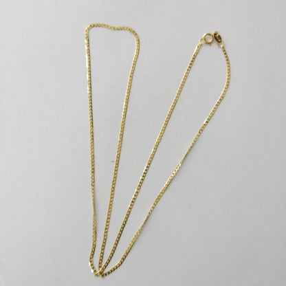 CADENAS BARBADA AMARILLA ORO 14K 1.7 (NUEVO)