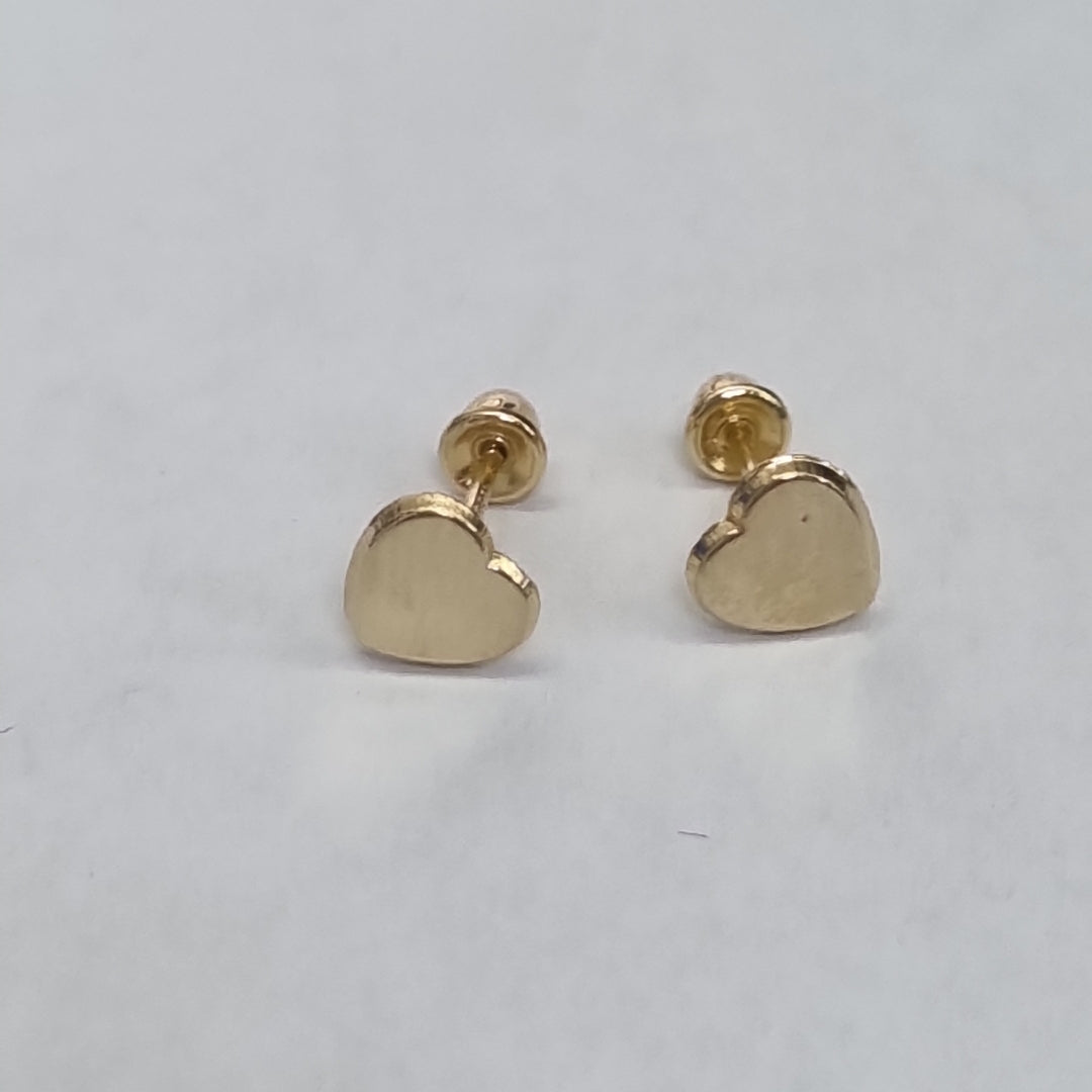 BROQUELES ORO 14K 1 (NUEVO)