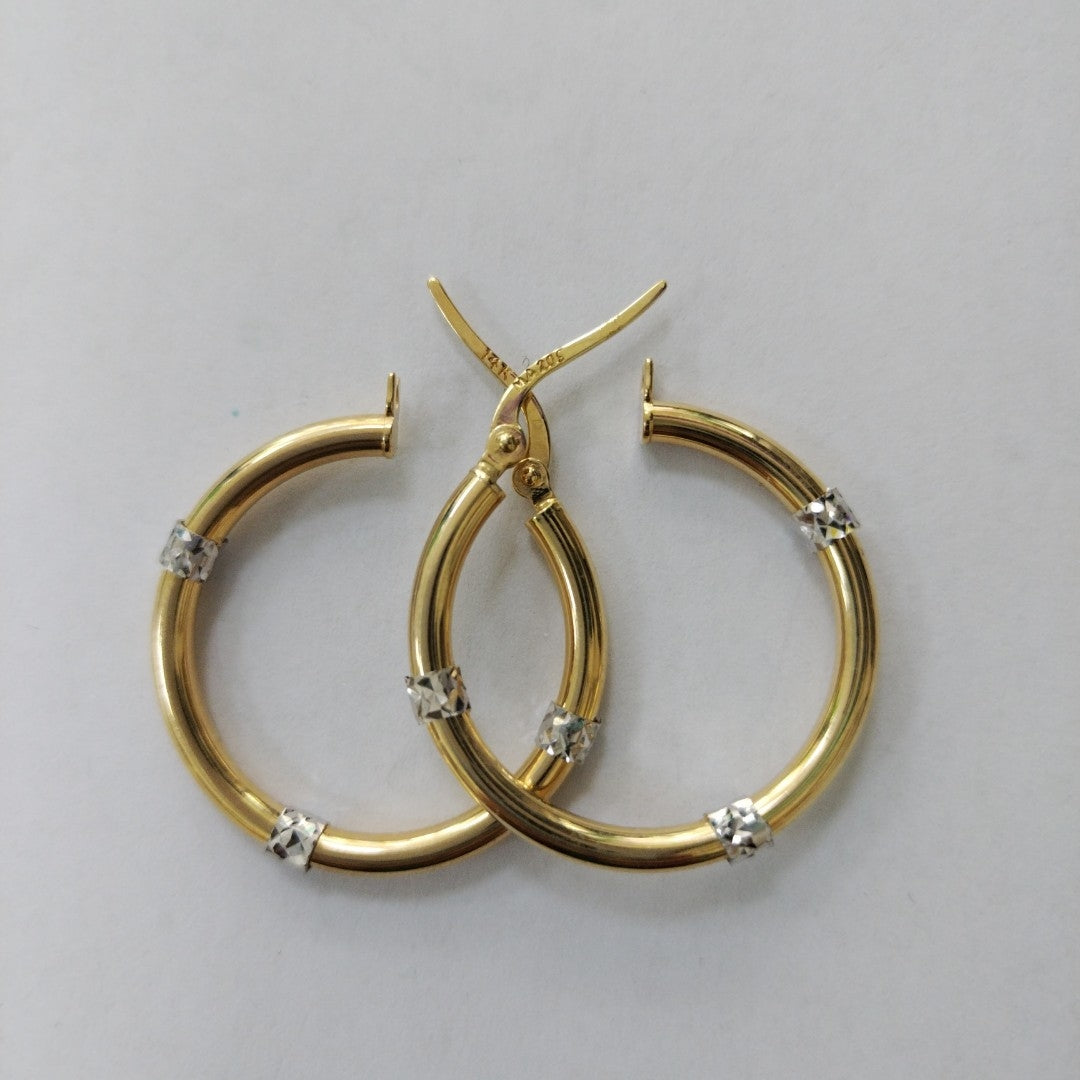 ARRACADAS ORO 14K 2.2 (NUEVO)