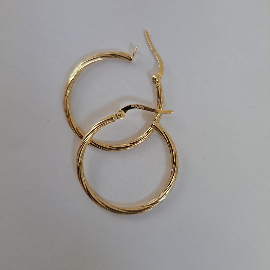 ARRACADAS ORO 14K 1.1 (NUEVO)