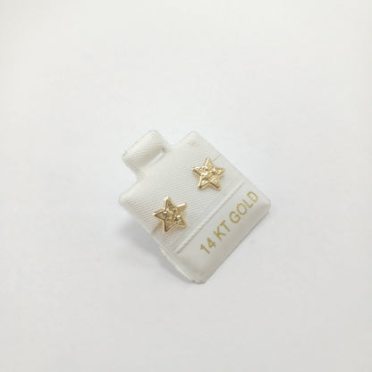 BROQUELES ORO 14K 1 (NUEVO)
