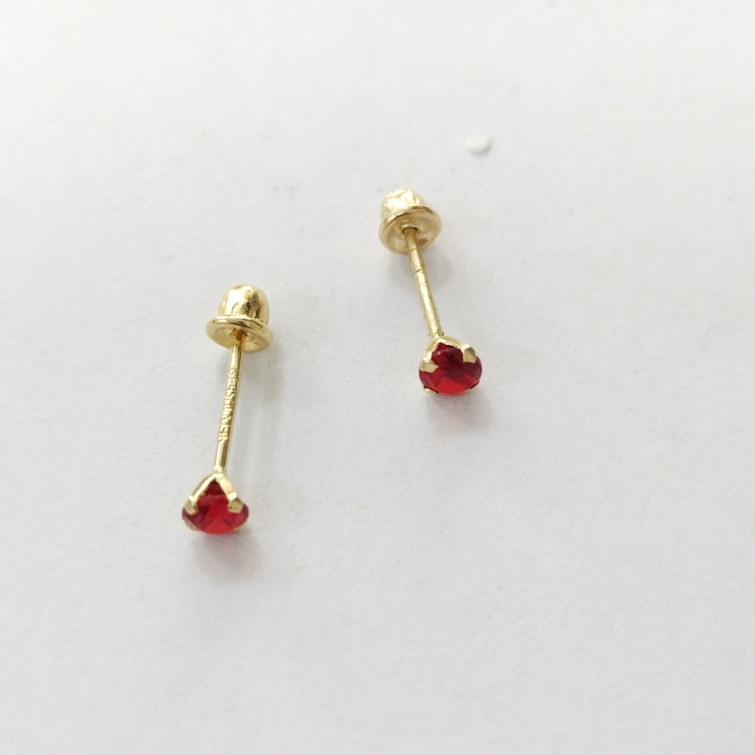 BROQUELES ORO 14K 1 (NUEVO)