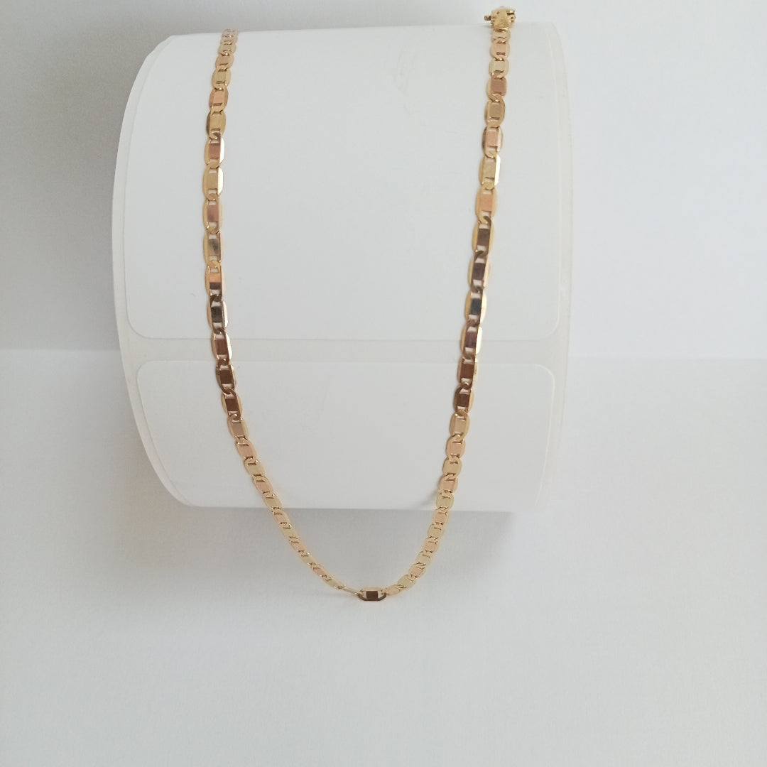 CADENAS VALENTINA/ESPEJO ORO 14K 6.1 (NUEVO)