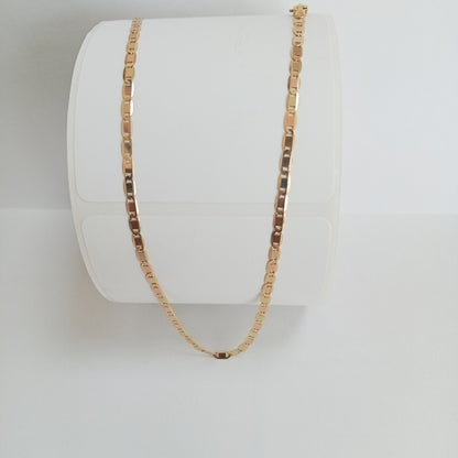 CADENAS VALENTINA/ESPEJO ORO 14K 6.1 (NUEVO)