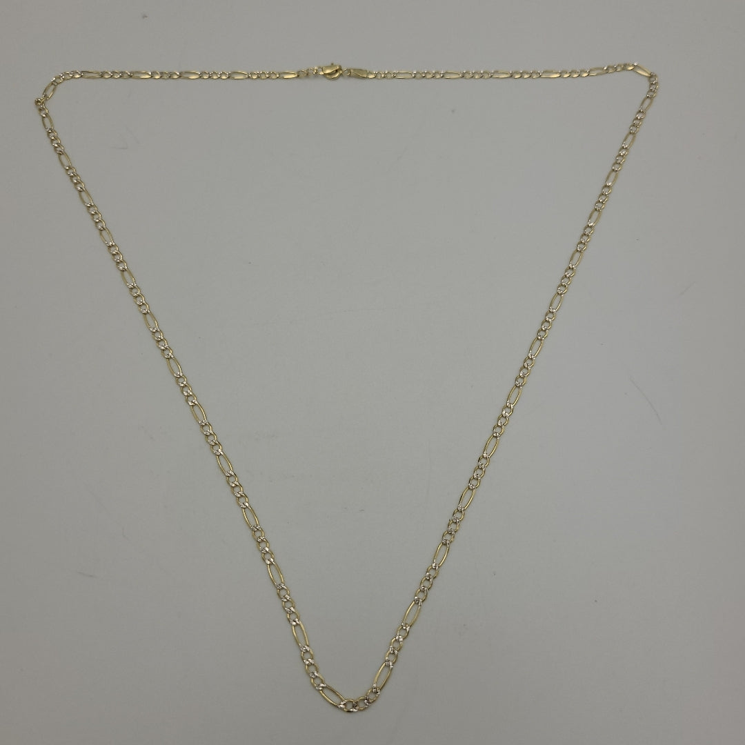 CADENAS CARTIER 3*1 DIAMANTADA ORO 10K 4 (NUEVO)