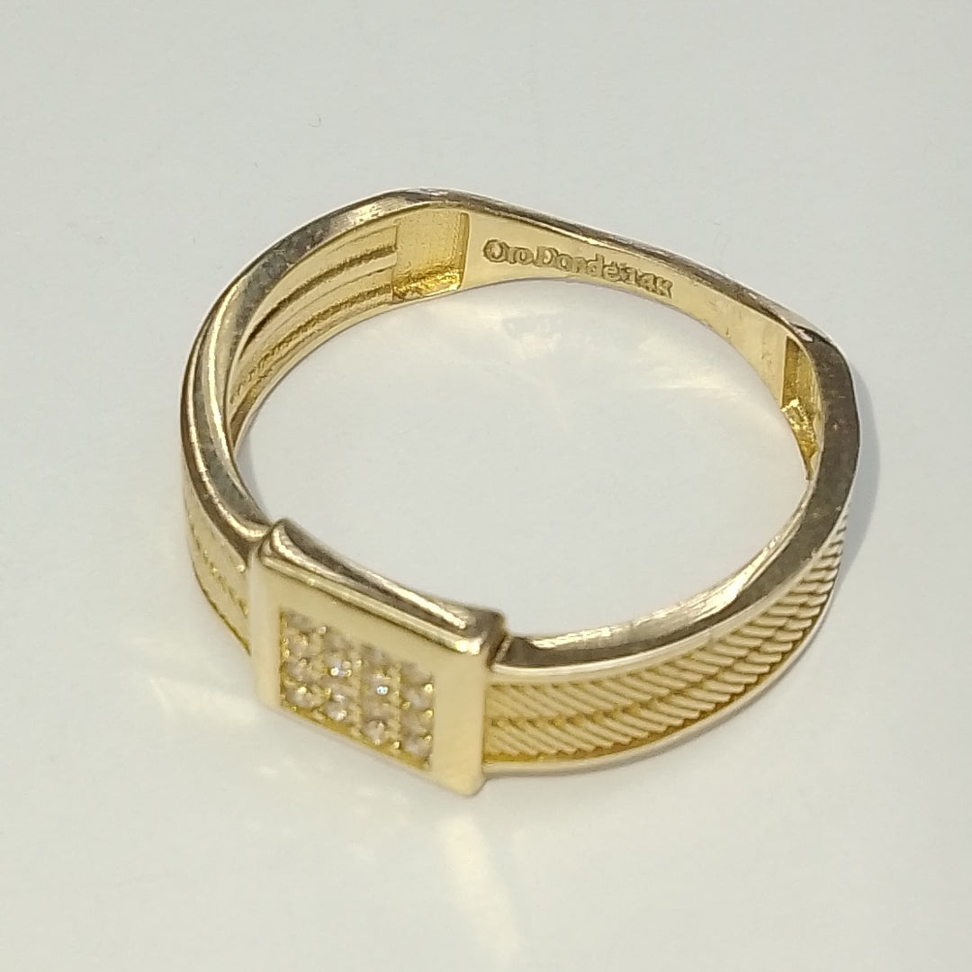 ANILLOS DAMA ORO 14K 2.6 (NUEVO)