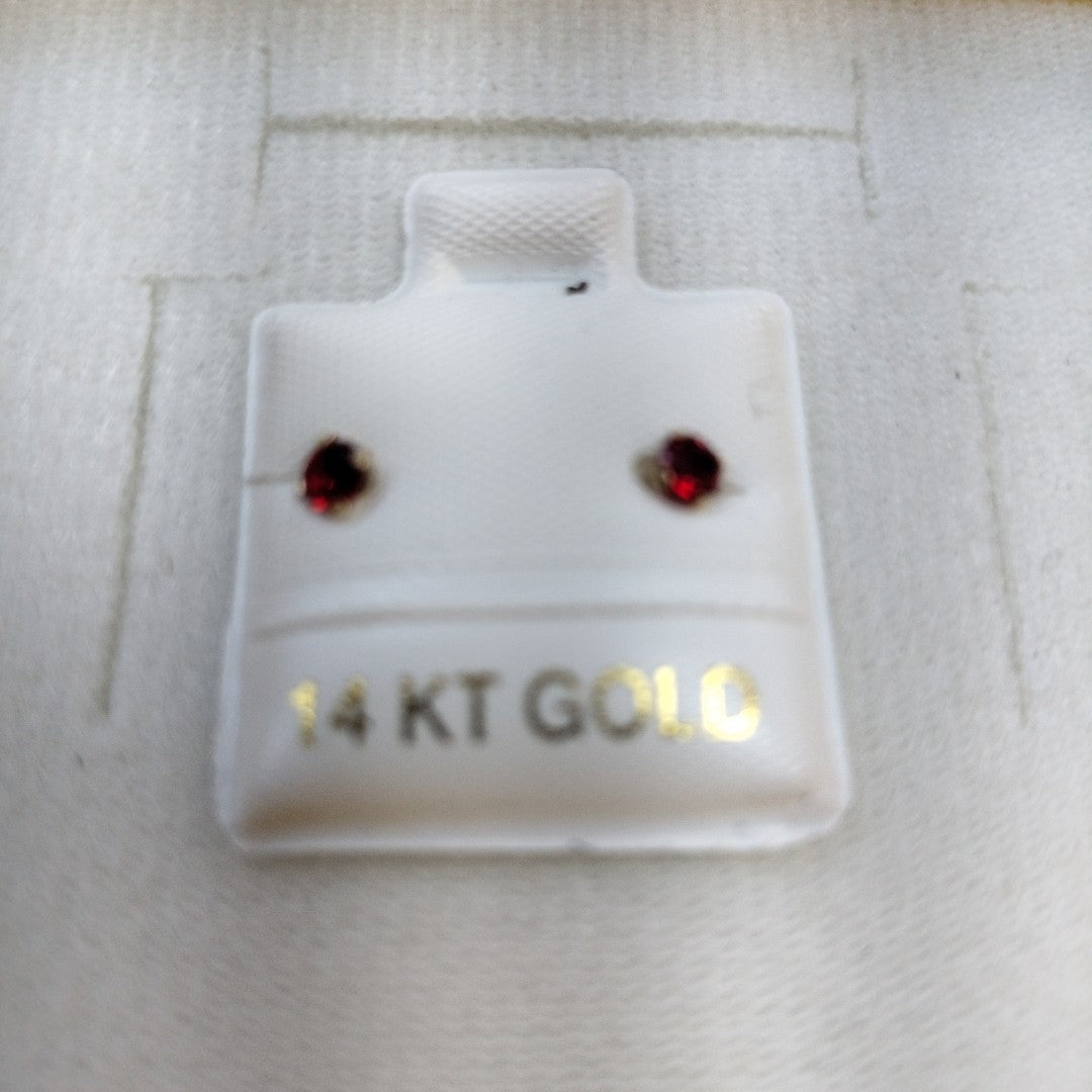BROQUELES ORO 14K 1 (NUEVO)