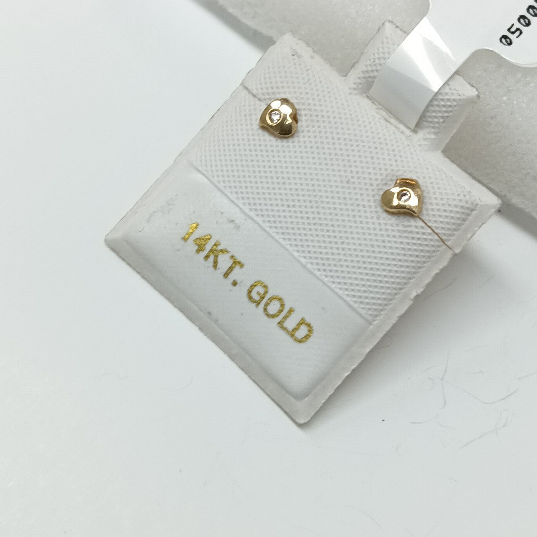 BROQUELES ORO 14K 1 (NUEVO)