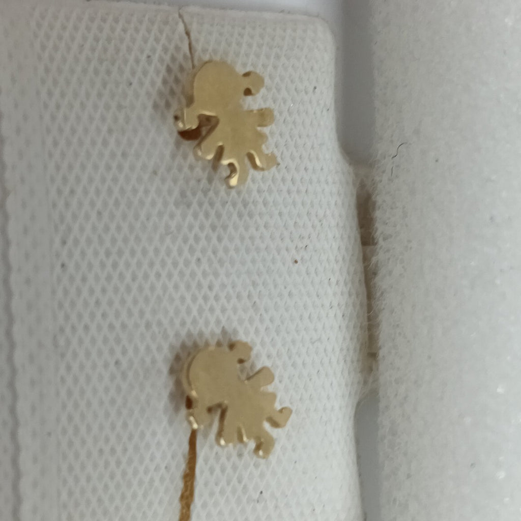 BROQUELES ORO 14K 1 (NUEVO)