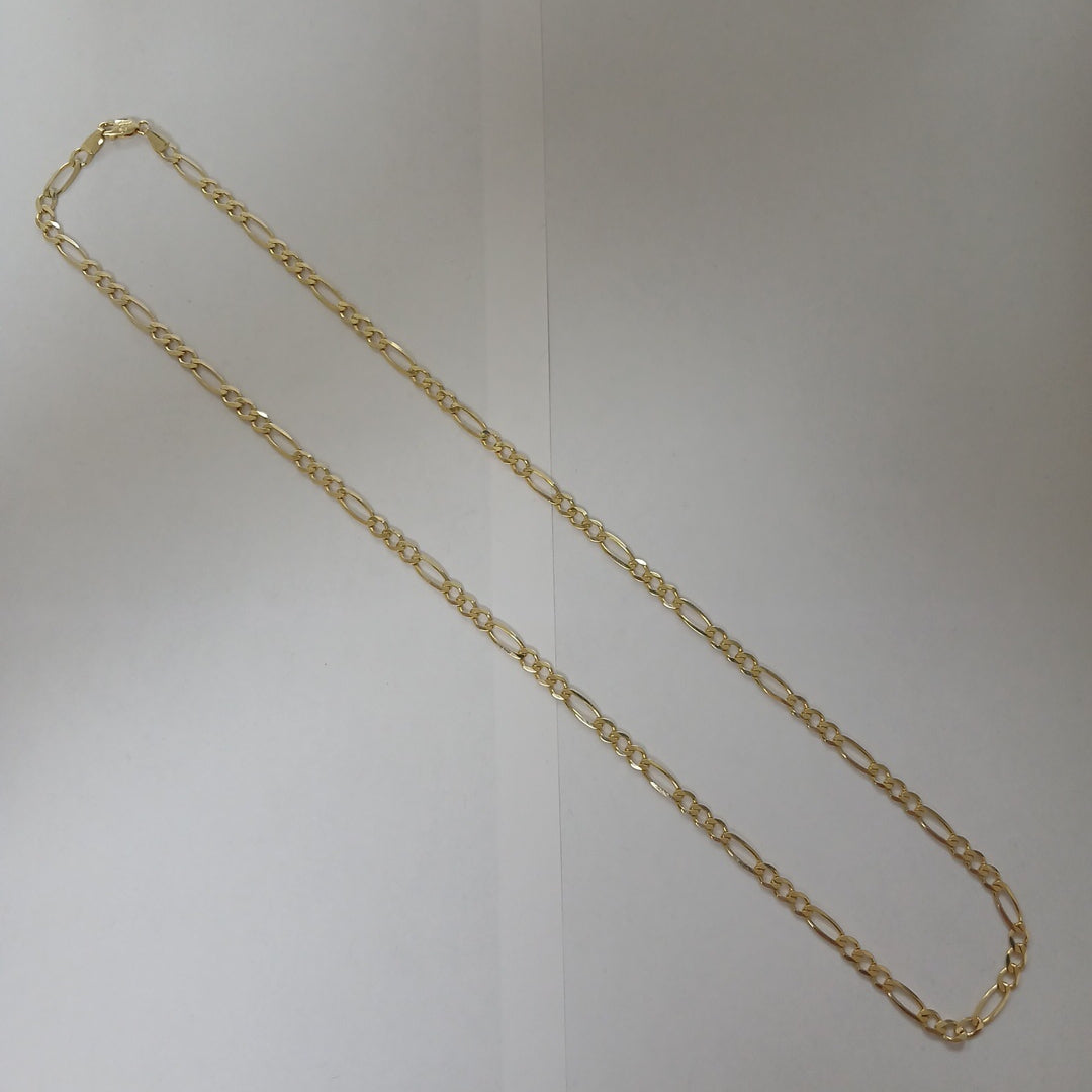 CADENAS CARTIER 3*1 AMARILLA ORO 14K 13.7 (NUEVO)
