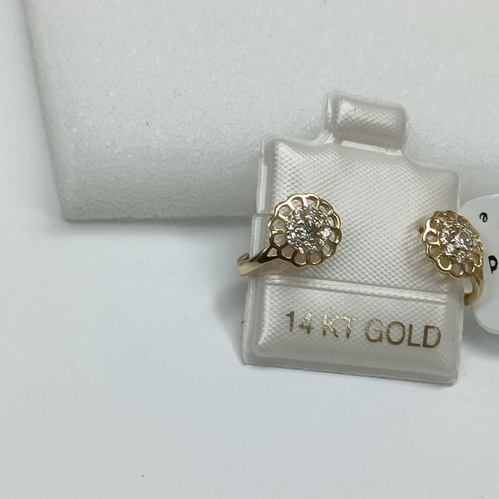 BROQUELES ORO 14K 1.1 (NUEVO)