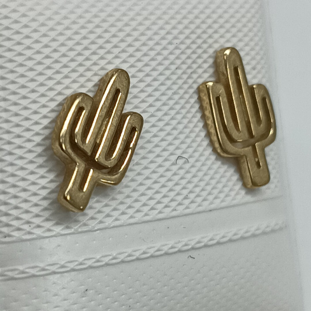 10029BRO00000A1402 FRD11 BROQUEL DE CACTUS ORO 10K 0.9GRS (NUEVO)