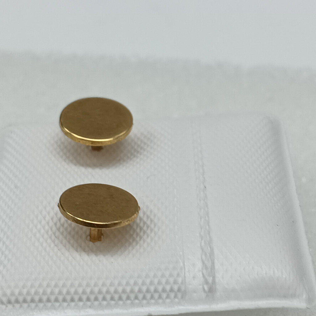 10287BRO00000B2262 FRD19 BROQUEL DE CIRCULO LISO ORO 14K 0.9GRS (NUEVO)