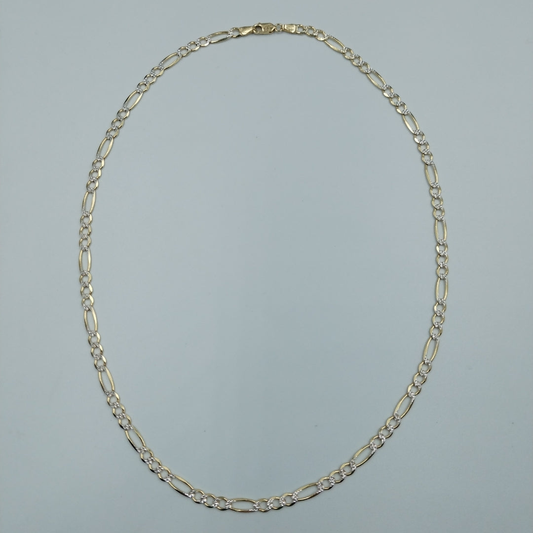 CADENAS CARTIER 3*1 DIAMANTADA ORO 14K 11.1 (NUEVO)
