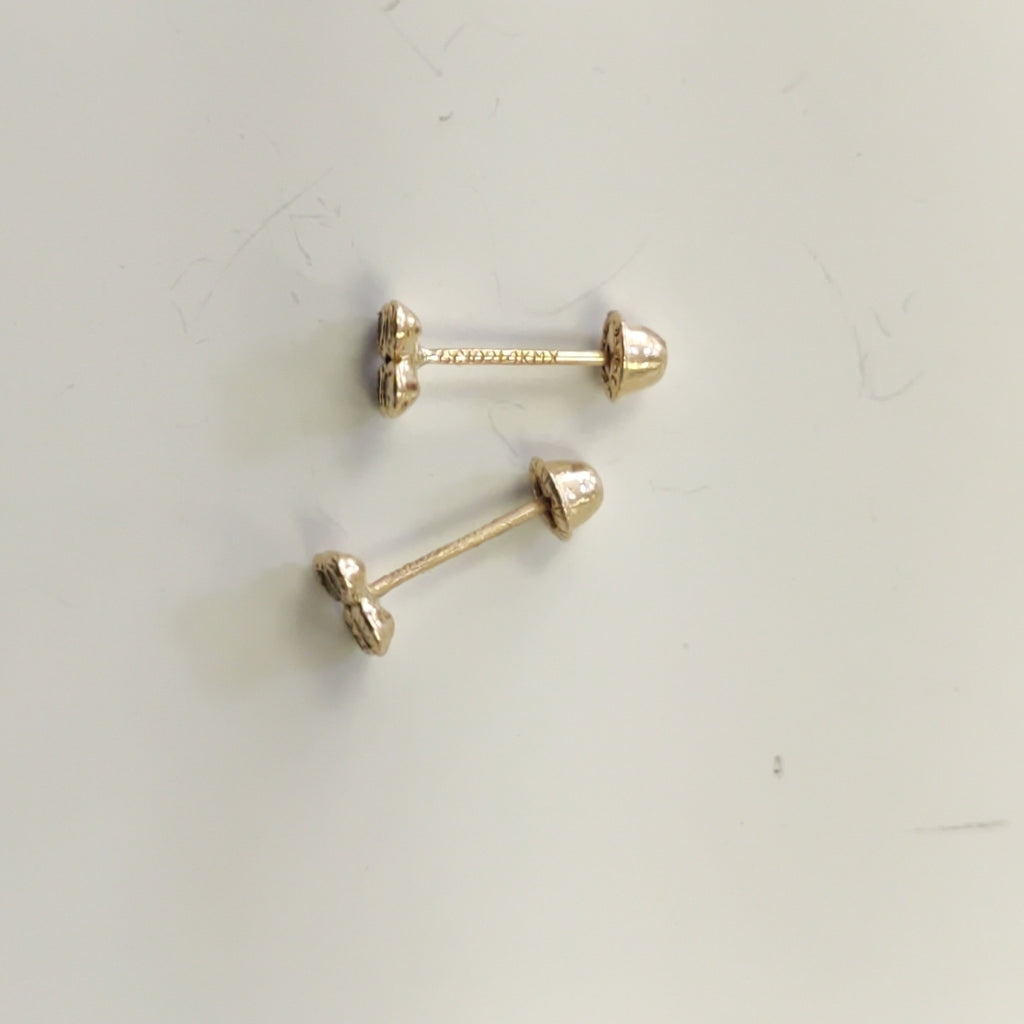 BROQUELES ORO 14K 1 (NUEVO)