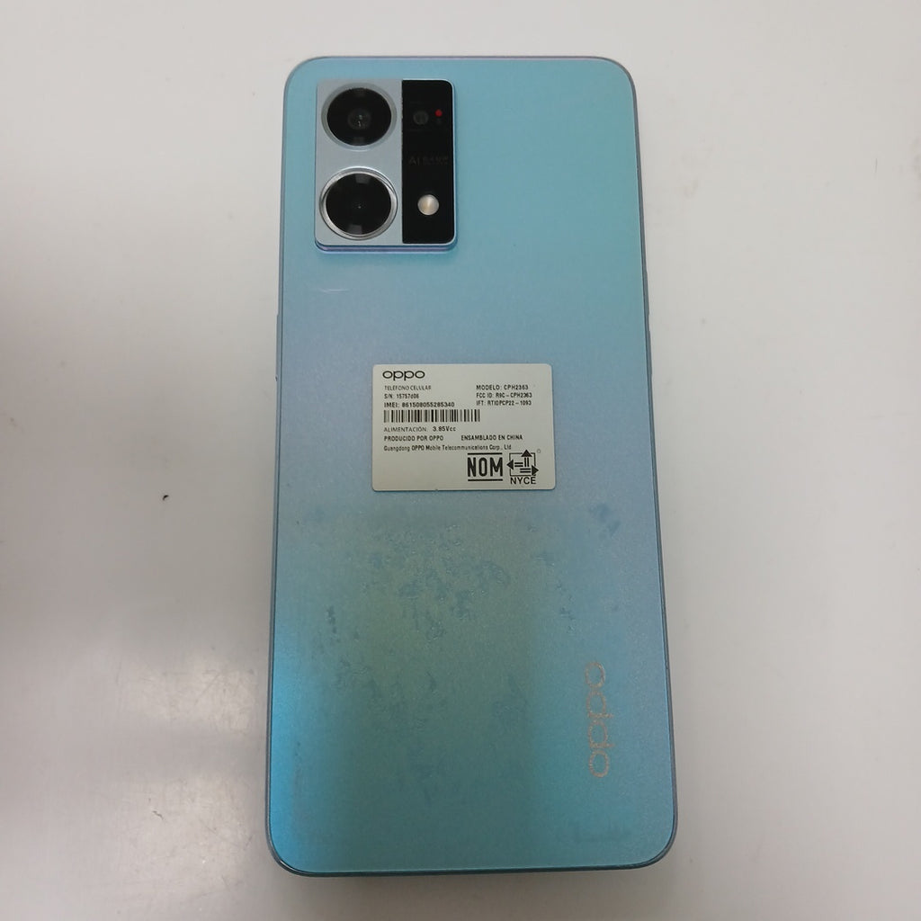 CELULAR OPPO  RENO7 CPH2363 (2022) 128 GB 6 GB RAM (SEMINUEVO)