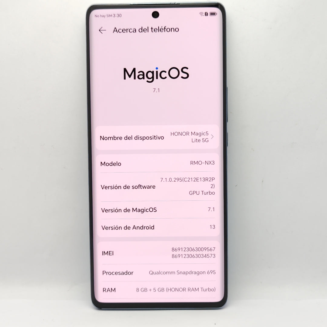 CELULAR HONOR MAGIC 5 LITE RMO-NX3 256 GB 8 GB RAM
