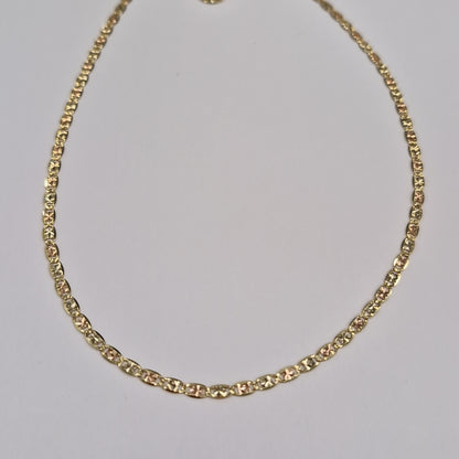 CADENAS VALENTINA/ESPEJO ORO 14K 5.7 (NUEVO)