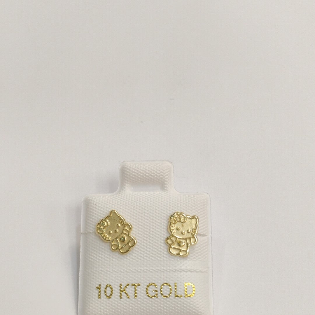 BROQUELES ORO 10K 1 (NUEVO)