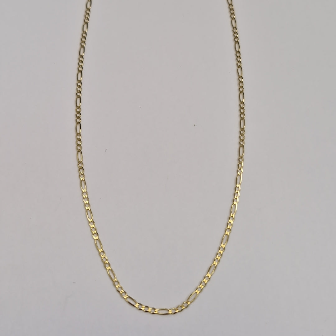 CADENAS CARTIER 3*1 AMARILLA ORO 10K 1.5 (NUEVO)