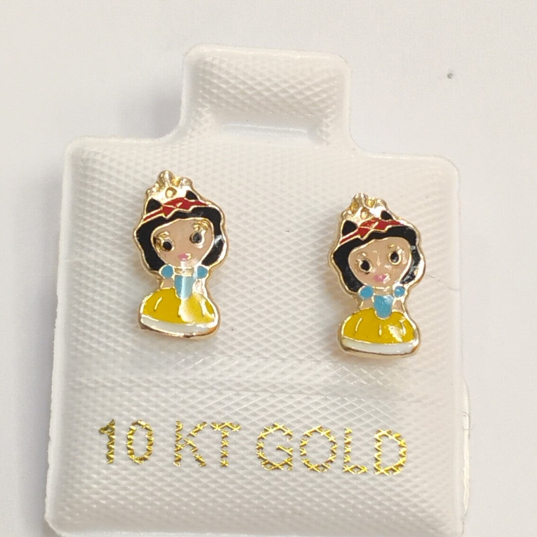 BROQUELES ORO 10K 1 (NUEVO)