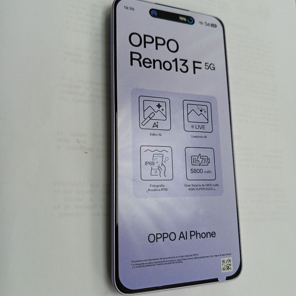 CELULAR OPPO  RENO 13F 5G CPH2699 (2025) 256 GB 12 GB RAM (SEMINUEVO)