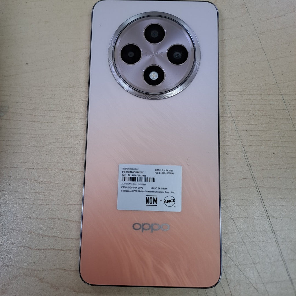 CELULAR OPPO  RENO 12F 5G CPH2637 256 GB 12 GB RAM (SEMINUEVO)