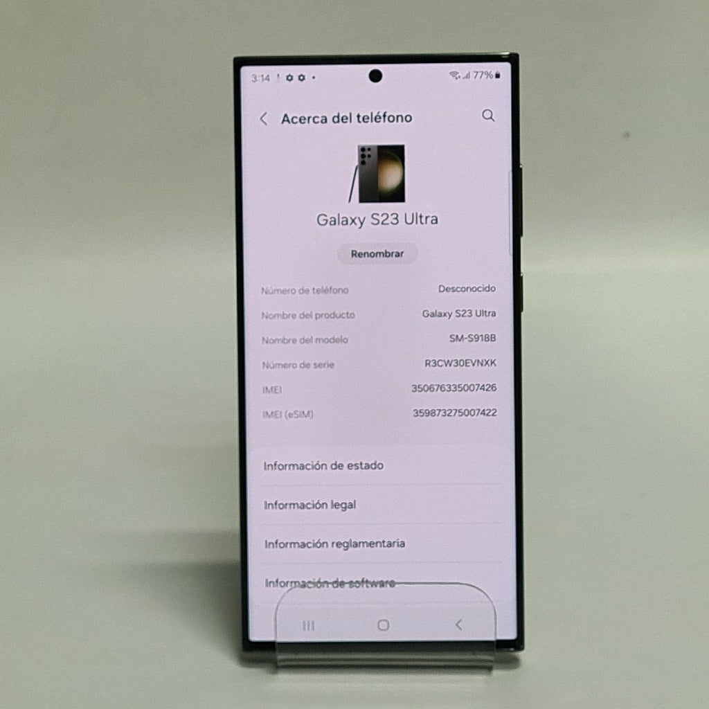 CELULAR SAMSUNG GALAXY S23 ULTRA SM-S918B 1 TB 12 GB RAM