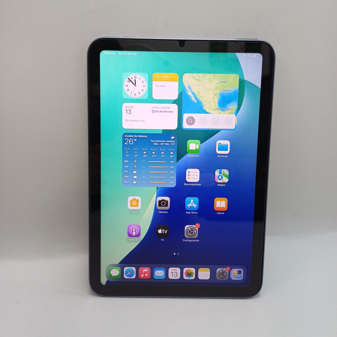 TABLETA APPLE IPAD MINI 6 A2567 256 GB 4 GB RAM (SEMINUEVO)