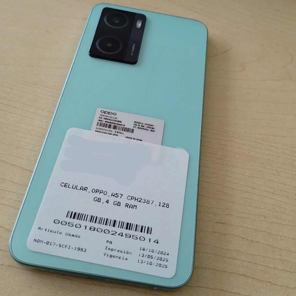 CELULAR OPPO  A57 CPH2387 128 GB 4 GB RAM