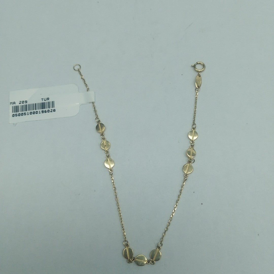 PULSERAS DAMA ORO 14K 2 (NUEVO)